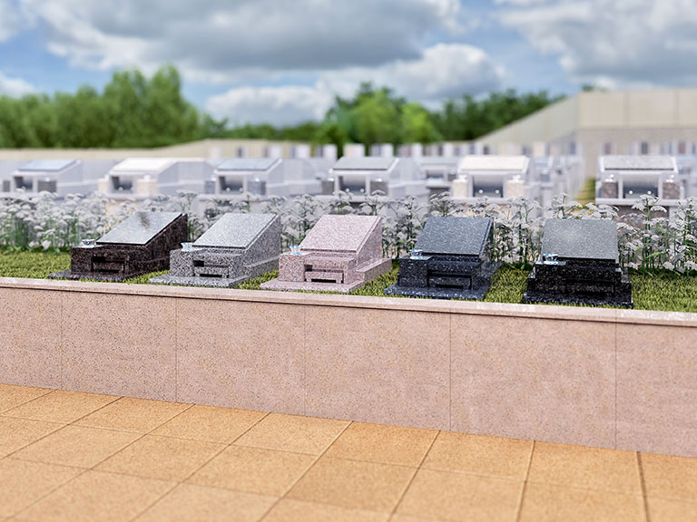 広島県広島市安佐北区のひかり霊苑 高陽　お墓の種類　樹木葬